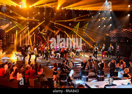 Sanremo, Italien. 05 Feb, 2019. Sanremo Junge 2019 im Bild: Credit: Unabhängige Fotoagentur/Alamy leben Nachrichten Stockfoto