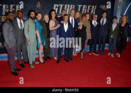 Star Trek: Discovery' Saison 2 Premiere auf der Conrad New York Mit: Cast Wo: New York, New York, United States Wenn: 18 Jan 2019 Credit: Ivan Nikolov/WENN.com Stockfoto