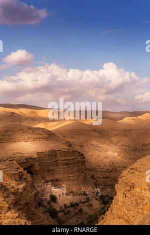 Das Kloster St. George ansehen und um, Israel Stockfoto