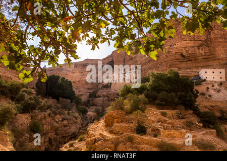 Das Kloster St. George ansehen und um, Israel Stockfoto