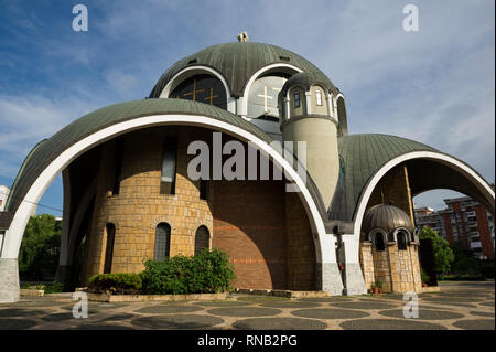 Kathedrale von Sv Kliment von Ohrid, Skopje, Mazedonien Stockfoto