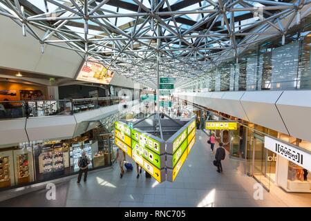 Berlin, Deutschland - 11. September 2018: Terminal A am Flughafen Berlin Tegel (TXL) in Deutschland. | Verwendung weltweit Stockfoto