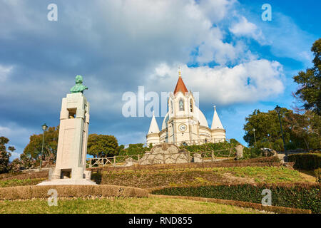 Lisboa, Portugal - 05. Februar 2015: Sameiro Heiligtum in Penafiel, nördlich von Portugal Porto District, Portugal. Stockfoto