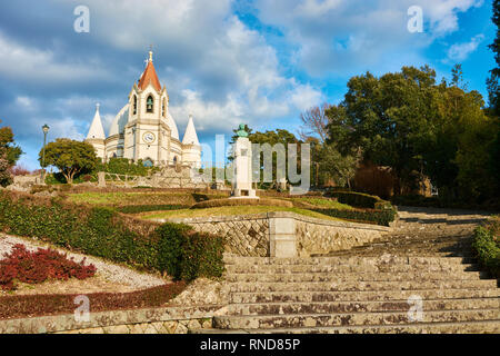 Lisboa, Portugal - 05. Februar 2015: Sameiro Heiligtum in Penafiel, nördlich von Portugal Porto District, Portugal. Stockfoto