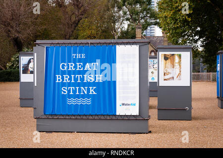 Der große britische stinken Exterieur von Abbey Mills Pumpstation, Stratford, London, England, Großbritannien Stockfoto