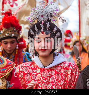 Paris, Frankreich. 17 Feb, 2019. Credit: shengqi TANG/Alamy leben Nachrichten Stockfoto