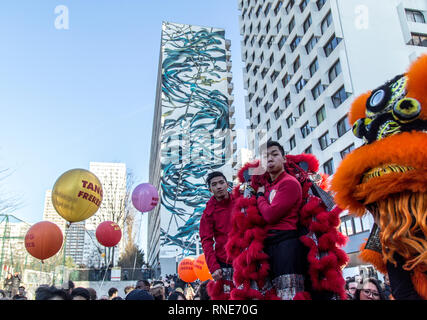 Paris, Frankreich. 17 Feb, 2019. Credit: shengqi TANG/Alamy leben Nachrichten Stockfoto