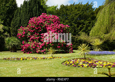 Sewerby Hall, Gärten, Yorkshire Stockfoto