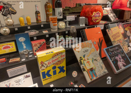 Atombombe in der populären Kultur, Nevada, United States. Stockfoto