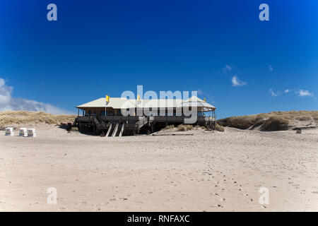 Beach Bar La Grande, Kampen, Sylt, Nordfriesland, Schleswig-Holstein, Deutschland, Europa Stockfoto