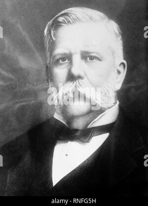 George Westinghouse amerikanischer Unternehmer und Ingenieur Stockfoto