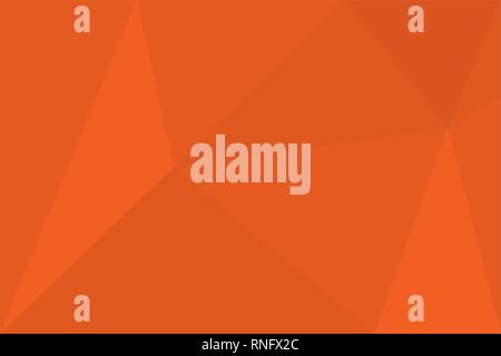 Zusammenfassung Hintergrund Muster mit Dreiecken in der Farbe orange. Moderne, schlichte, geometrische vector Art. Stock Vektor