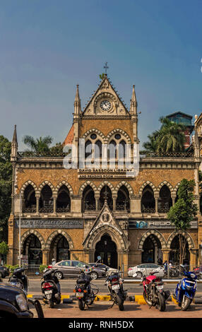 05-Nov-2016 - Erbe Architektur - David Sassoon Library-Kala Ghoda Mumbai, Maharashtra Indien. Stockfoto