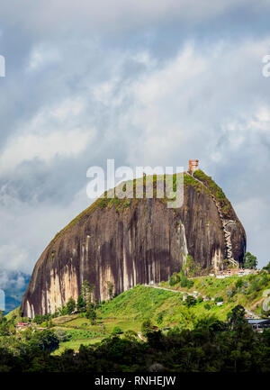 El Penon de Guatape, Rock von Guatape, Bogota, Kolumbien Stockfoto