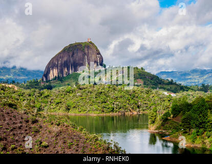 El Penon de Guatape, Rock von Guatape, Bogota, Kolumbien Stockfoto