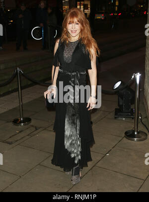 Charlotte Tilbury besucht die fabelhafte Fonds Messe als Teil der London Fashion Week. Stockfoto