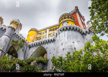 Palácio Nacional da Pena (Pena), Sintra, Portugal Stockfoto