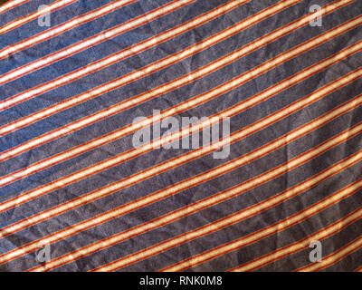 Orange und gelb karierte Drucken als Hintergrund. Scottish tartan Muster. Symmetrische rhombus Muster. Stockfoto