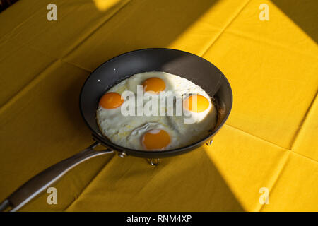 Spiegeleier Stockfoto