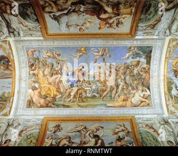 Annibale Carracci - Triumph des Bacchus und Ariadne - Stockfoto