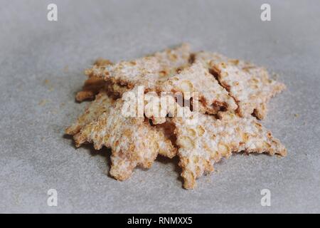 Cannoli Chips, selektiven Fokus Stockfoto