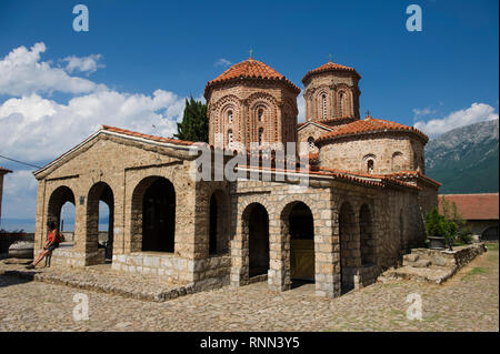 Kloster St. Naum, See Ohrid, Mazedonien Stockfoto