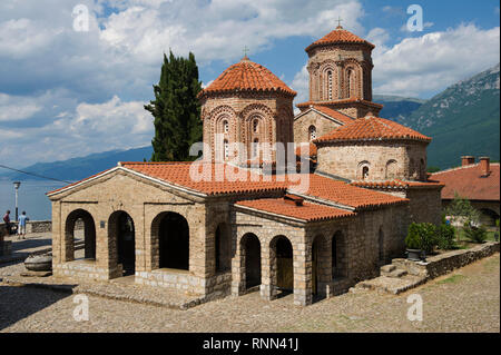 Kloster St. Naum, See Ohrid, Mazedonien Stockfoto