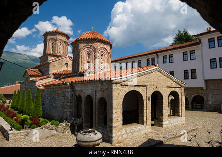 Kloster St. Naum, See Ohrid, Mazedonien Stockfoto