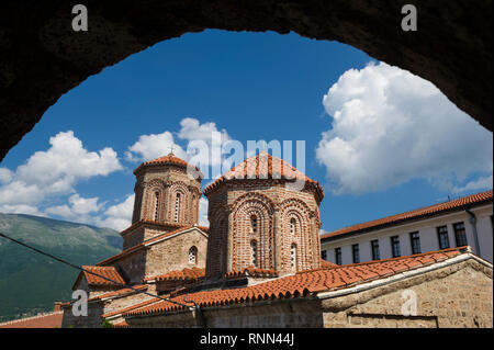 Kloster St. Naum, See Ohrid, Mazedonien Stockfoto