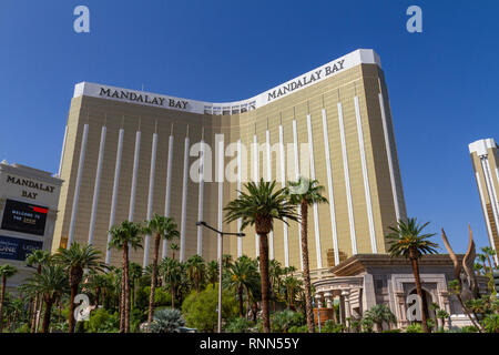 Das Mandalay Bay Resort And Casino, Las Vegas (Las Vegas), Nevada, United States. Stockfoto