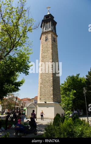 Clock Tower, Prilep, Mazedonien Stockfoto