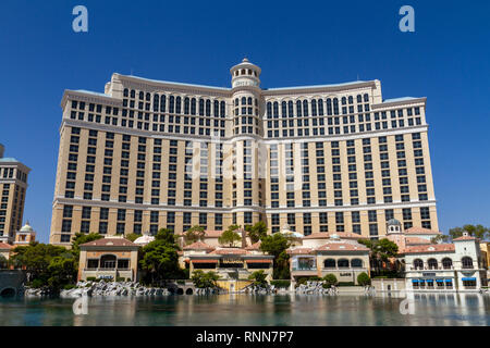 Das Bellagio Hotel and Casino, Las Vegas (Las Vegas), Nevada, United States. Stockfoto