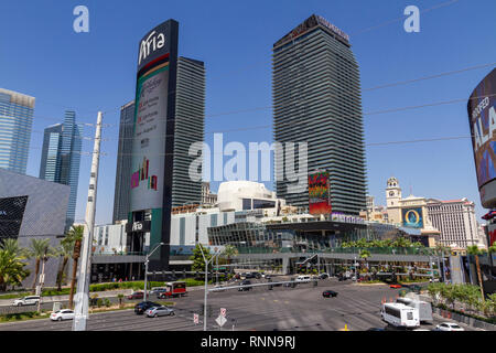 Die kosmopolitische Fünf Sterne Hotel auf dem Strip, Las Vegas, Nevada, USA. Stockfoto