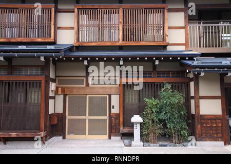 Furukawa Dorf Hida, Präfektur Gifu, Japan. Berühmte alte Holz- Japanische Architektur. Stockfoto