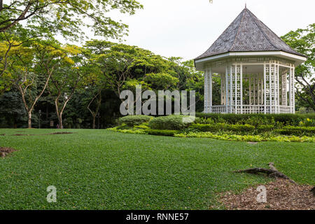 Singapur Botanischen Garten Musikpavillon. Stockfoto
