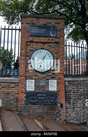 Royal Observatory in Greenwich Stockfoto