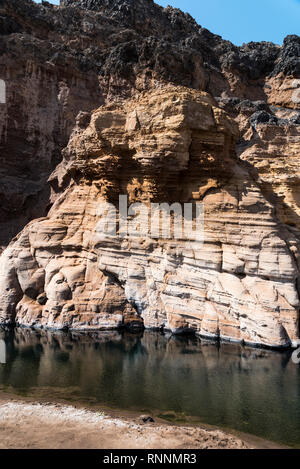 Lac Assal (Salt Lake), Dschibuti, Ostafrika Stockfoto