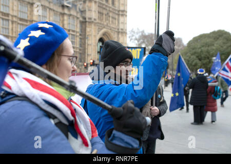 Brexit London 2019 Stockfoto