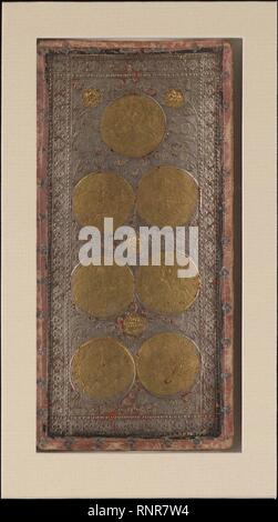 Cary-Yale Tarot Deck - Sieben der Münzen. Stockfoto