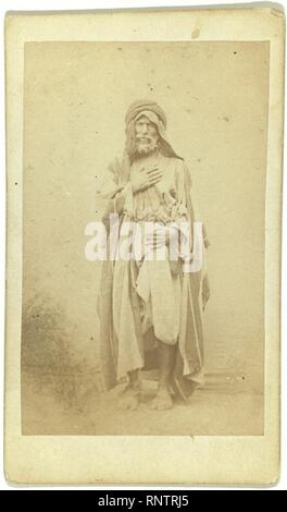 Kaukasische gypsy. George Kennan. 1870-1886. Stockfoto