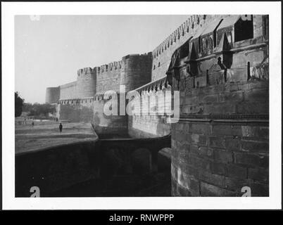 CH-NB-Britisch-Indien, Agra: Rotes Fort - Annemarie Schwarzenbach - SLA-Schwarzenbach-A -5-22-104. Stockfoto