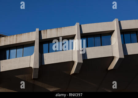 Die unverwechselbare Architektur des Yoyogi Nationalstadions, Yoyogi, Tokio, Japan Stockfoto