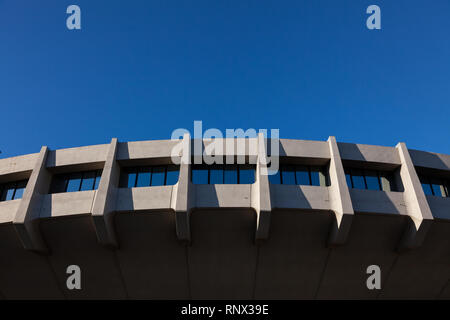 Die unverwechselbare Architektur des Yoyogi Nationalstadions, Yoyogi, Tokio, Japan Stockfoto