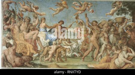 Der Triumph des Bacchus und Ariadne - Annibale Carracci - 1597 - Stockfoto