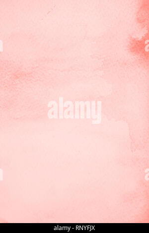 Rotes Wasser Farbe Hintergrund - trend Farbe Stockfoto