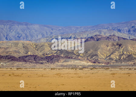 Berge von der Autobahn 65 im Gefilde von Jordan gesehen Stockfoto