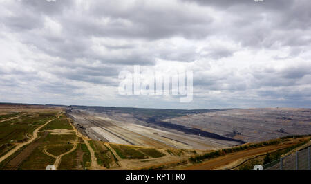 Tagebau Hambach Stockfoto