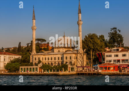 Der Beylerbeyi-palast Moschee, Istanbul Stockfoto