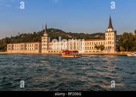 Kuleli militärischen High School, Çengelköy, Istanbul Stockfoto