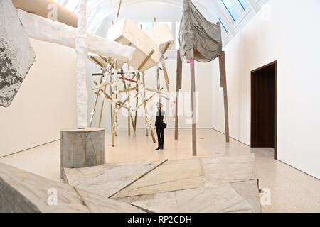 Phyllida Barlow RA Cul de sac Stockfoto